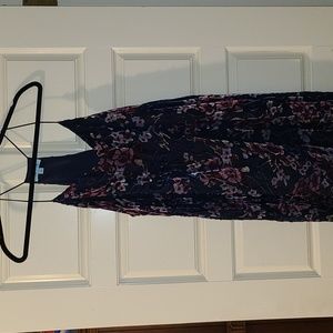 She + Sky size Large velvet dress with straps